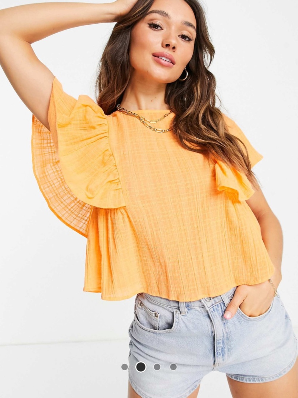 Orange Women's Top